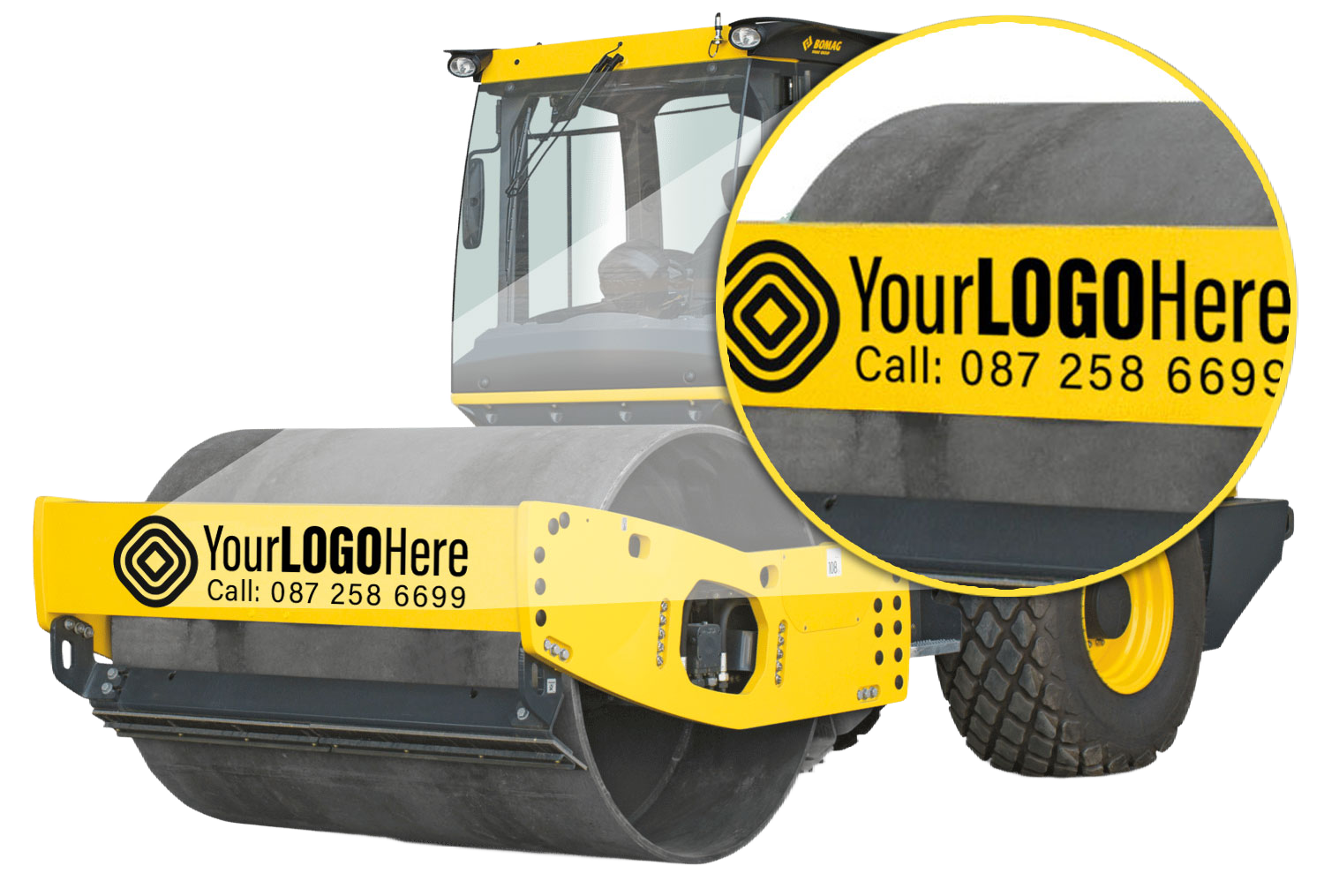 Custom Machinery Graphics | Stickers & Decals Limerick